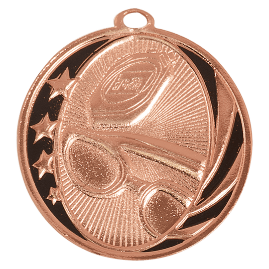 Swimming MidNite Star Medal-Bronze