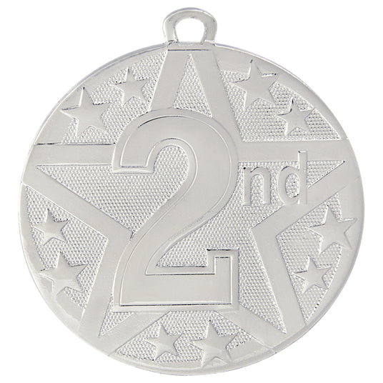 2nd Place Super Star Medal (Silver only)