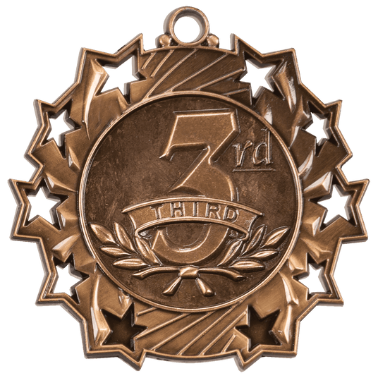 3rd Place Ten Star Medal (Bronze Only)