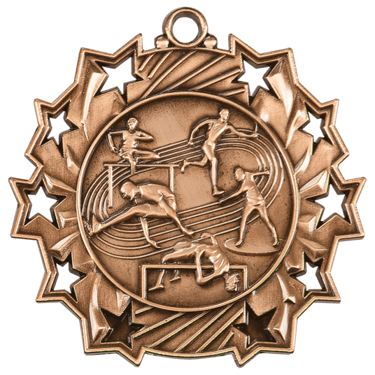 Track & Field Ten Star Medal-Bronze
