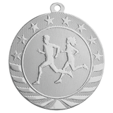 Cross Country Starbrite Medal-Silver