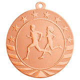 Cross Country Starbrite Medal-Bronze