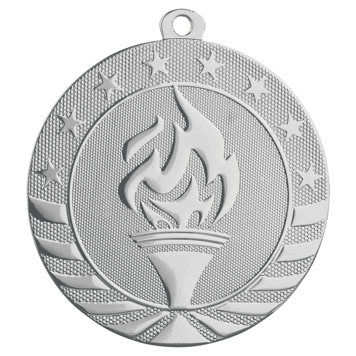 Torch Starbrite Medal-Silver