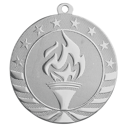 Torch Starbrite Medal-Silver