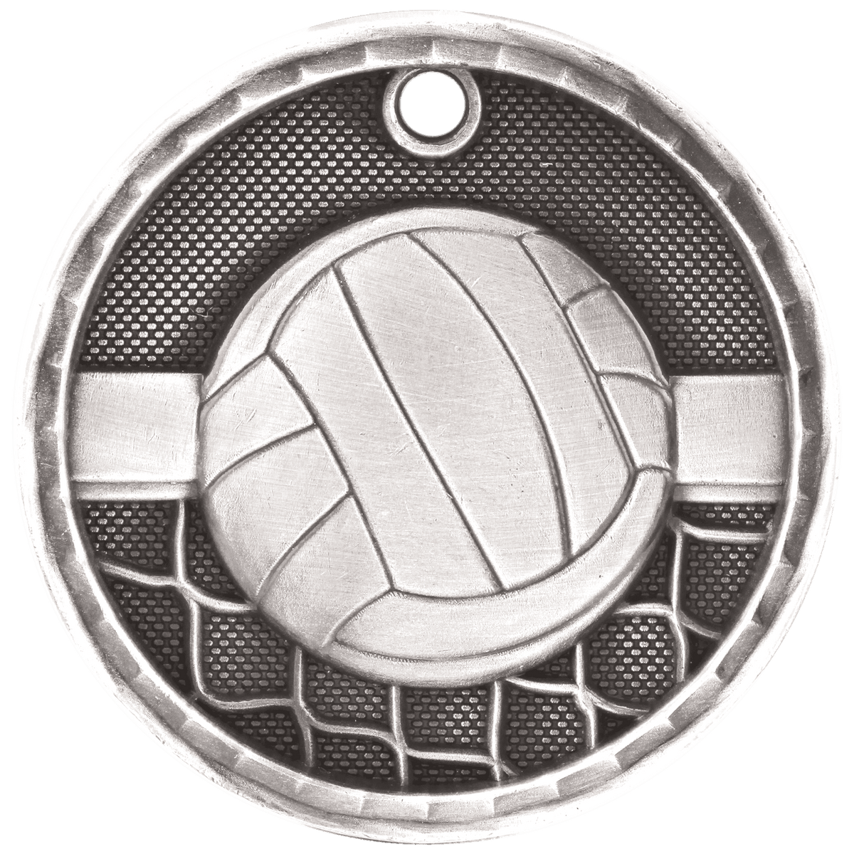 volleyball silver medal - Buy Volleyball Silver Medal - 3D Design | AKD Ink