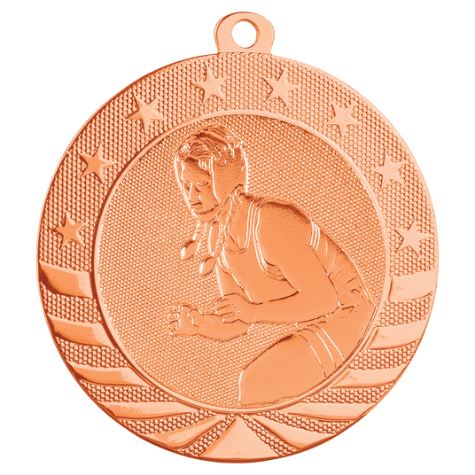 Female Wrestling Starbrite Medal-Bronze