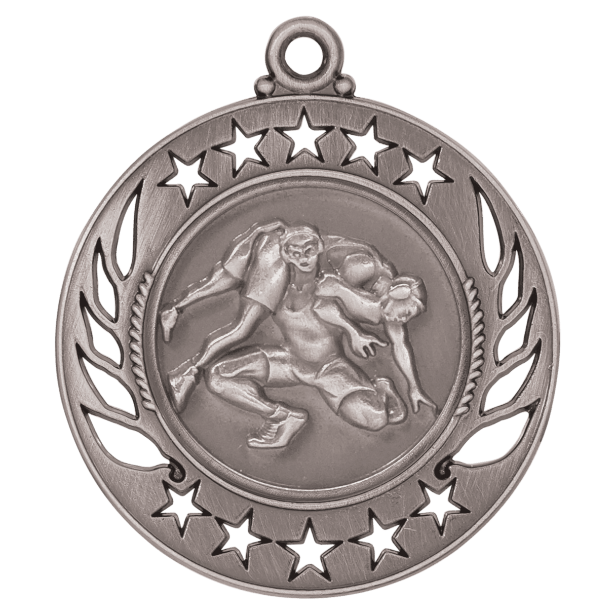 Wrestling Galaxy Medal-Silver