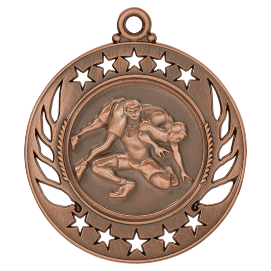 Wrestling Galaxy Medal-Bronze