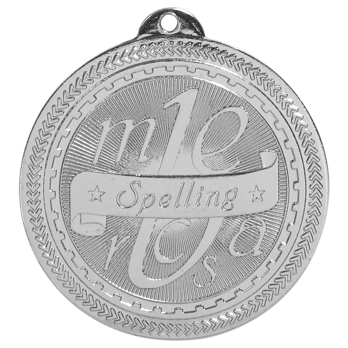Spelling BriteLazer Medal-Silver