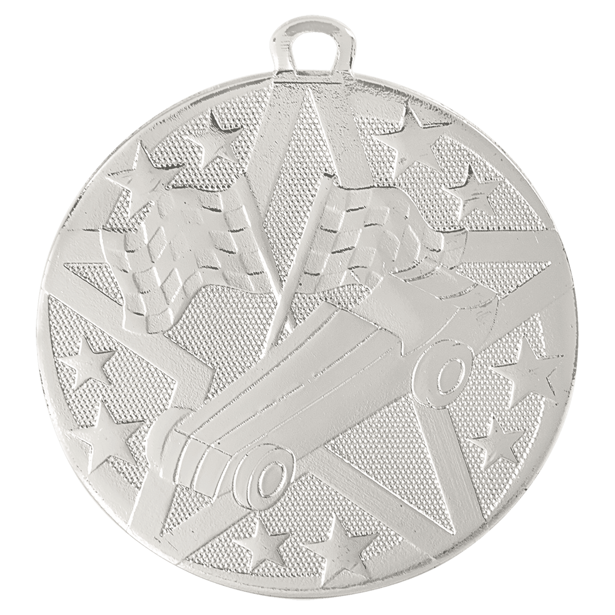 Pinewood Derby Superstar Medal-Silver