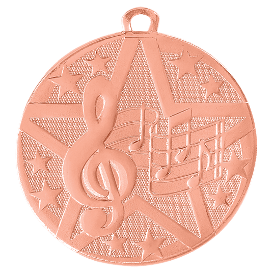 Music Superstar Medal-Bronze