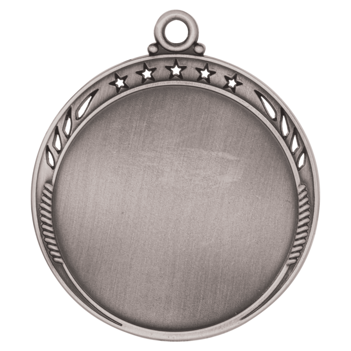 Galaxy 2" Insert Holder Medal-Antique Silver (Insert Not Included)