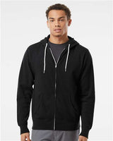 Unisex Lightweight Full-Zip Hooded Sweatshirt - AKD Ink