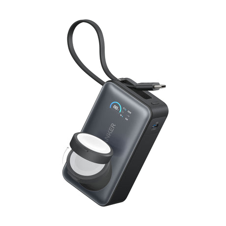 Anker MagGo Power Bank (10K, 35W, For Apple Watch)-AKD Ink