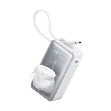 Anker MagGo Power Bank (10K, 35W, For Apple Watch)-AKD Ink