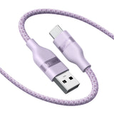 Anker USB-A to USB-C Cable (3 ft/6 ft, Upcycled-Braided)