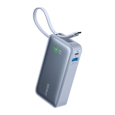 Anker Nano Power Bank (30W, Built-In USB-C Cable)-AKD Ink