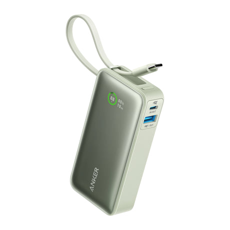 Anker Nano Power Bank (30W, Built-In USB-C Cable)-AKD Ink