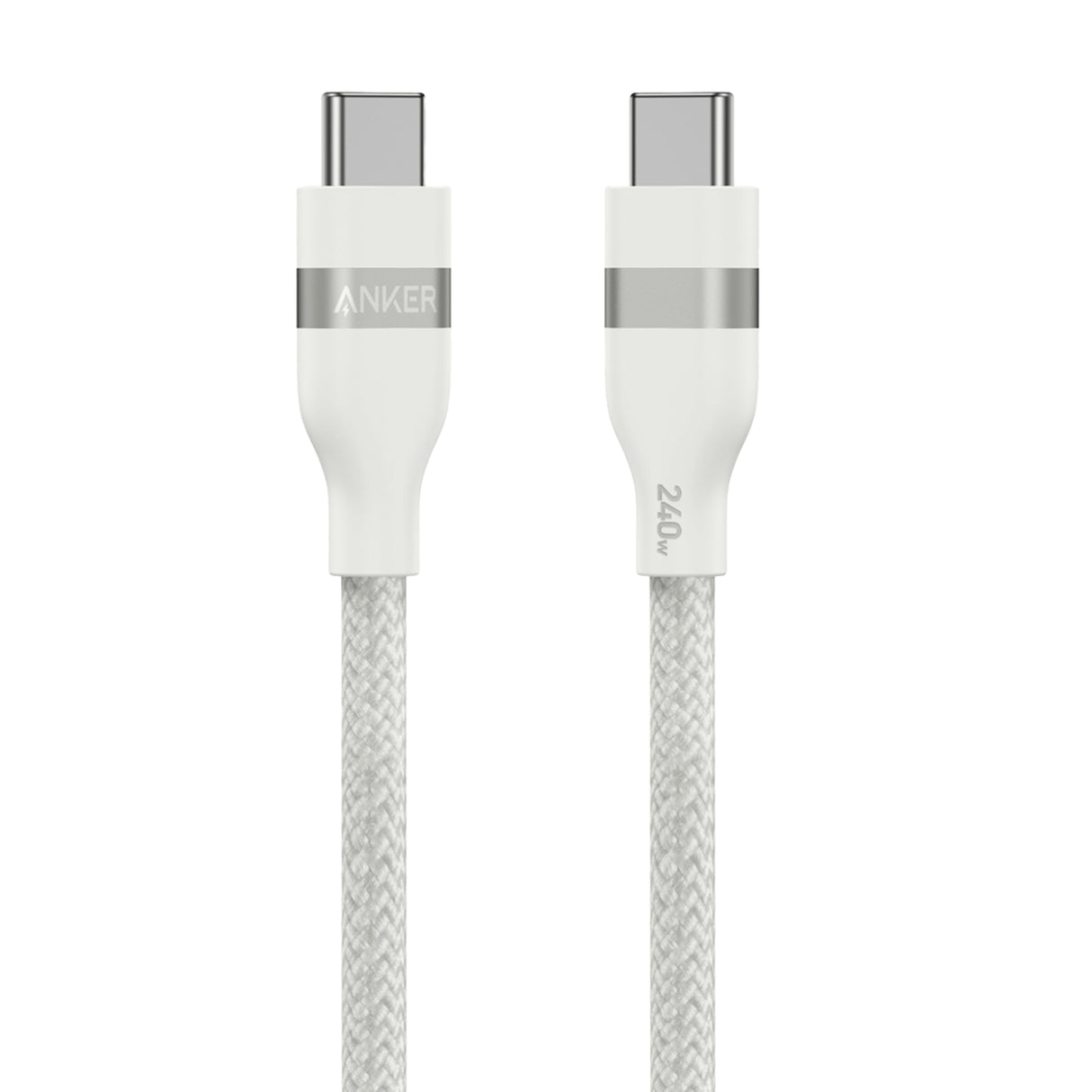 Anker USB-C to USB-C Cable (3 ft / 6 ft, 240W, Upcycled-Braided)