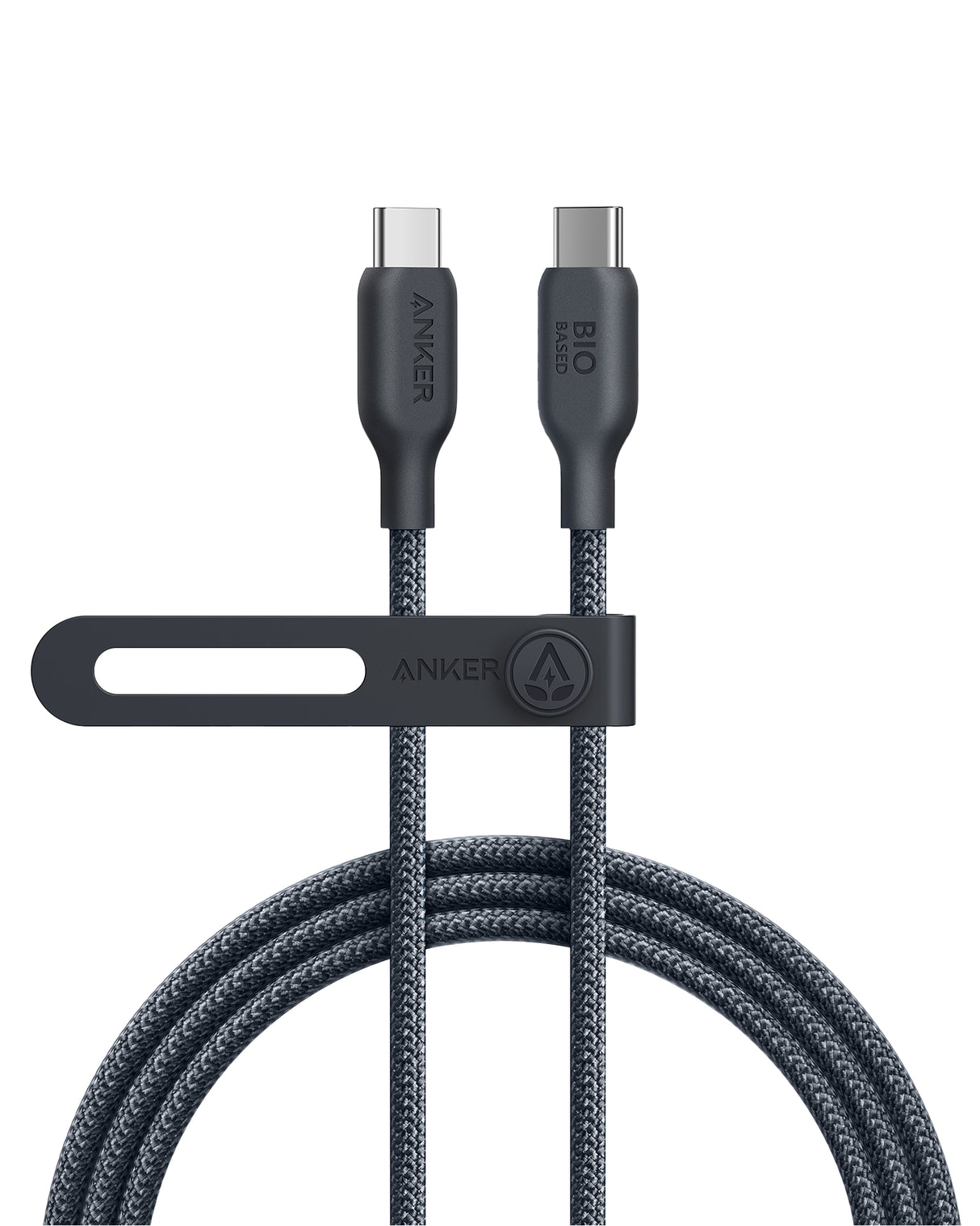 Anker <b>543</b> USB-C to USB-C Cable (Bio-Braided)-AKD Ink