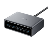 Anker Prime Charger (200W, 6 Ports, GaN)-AKD Ink