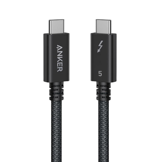 Anker Prime Thunderbolt 5 Cable (3.3 ft/1.7 ft, 80Gbps, 240W)