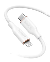 Anker <b>641</b> USB-C to Lightning Cable (Flow, 3 ft Silicone)