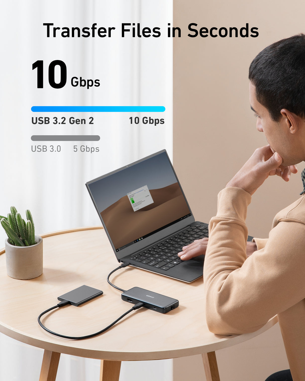 Anker <b>555</b> USB-C Hub (8-in-1)-AKD Ink