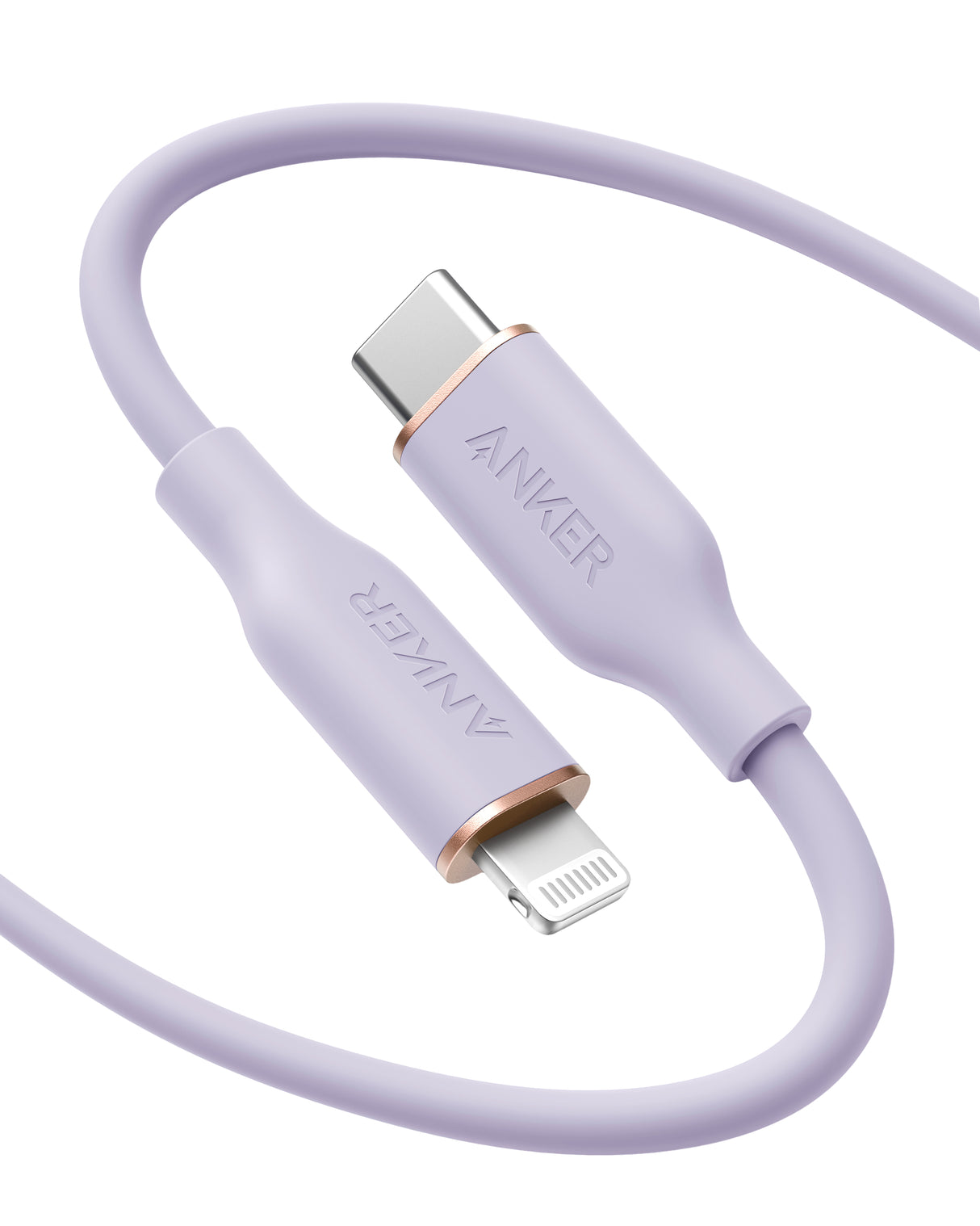Anker <b>641</b> USB-C to Lightning Cable (Flow, Silicone)