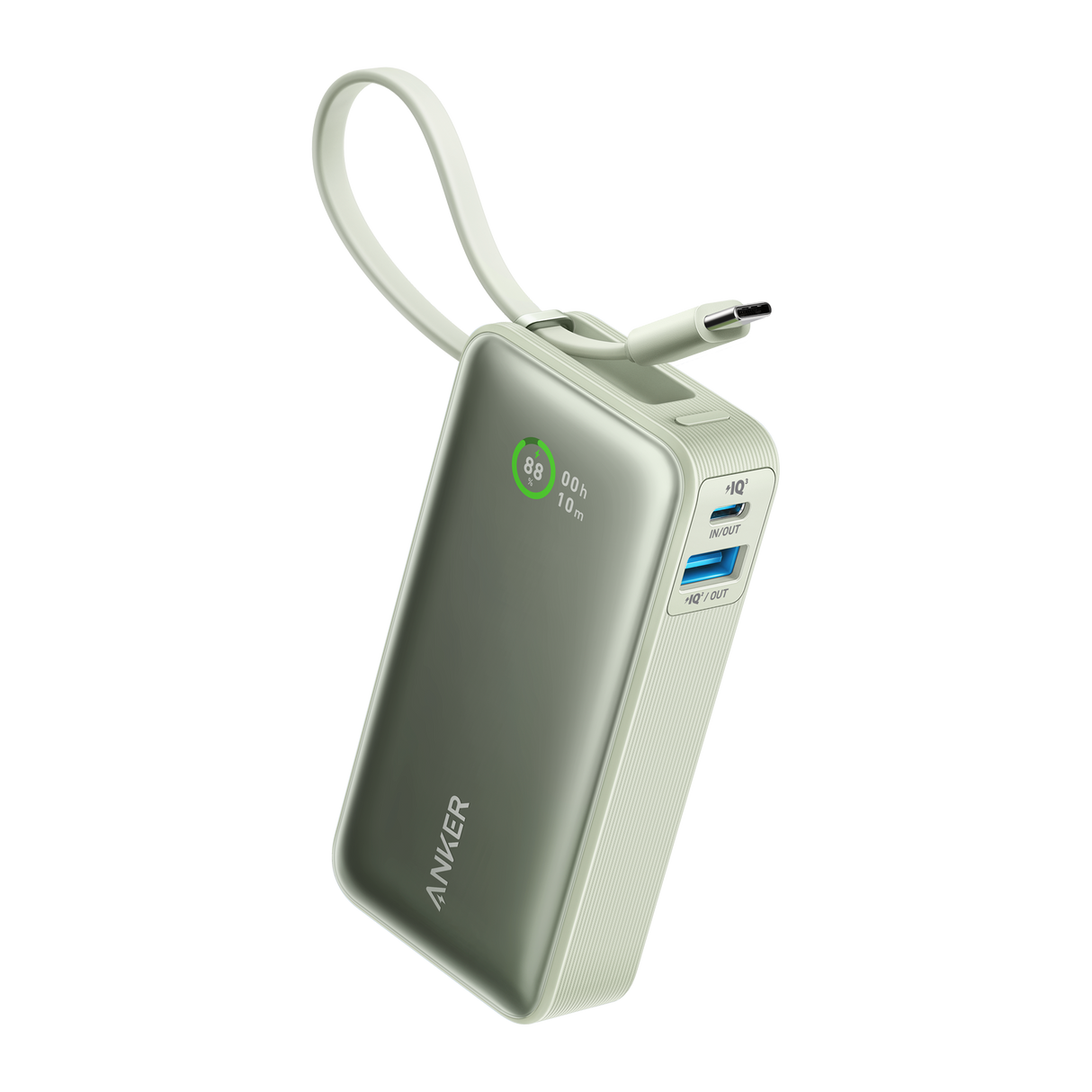 Anker Nano Power Bank (30W, Built-In USB-C Cable) - AKD Ink