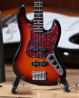 Fender™ Sunburst Jazz Bass™ Miniature Guitar Replica - Officially Licensed