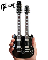 Slash Gibson 1966 EDS-1275 Doubleneck - Aged Mini Guitar Replica Model