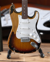 Officially Licensed Kenny Wayne Shepherd Mini Fender™ Strat™ Vintage 1961 Sunburst Guitar Model