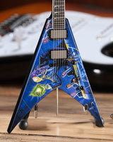Licensed MEGADETH - Dave Mustaine Signature V Rust In Peace Mini Guitar