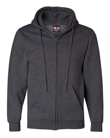 Unisex USA-Made Full-Zip Hooded Sweatshirt - AKD Ink