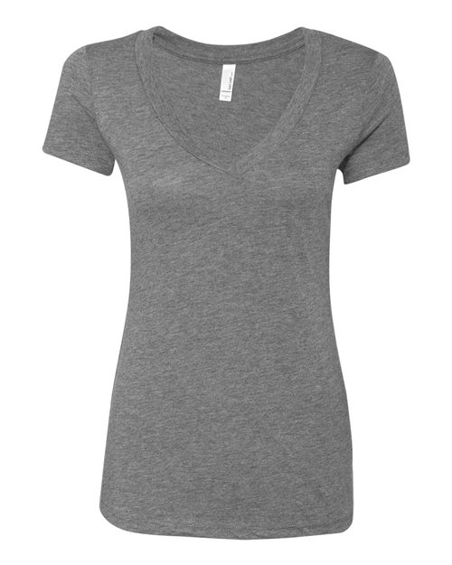 Women’s Triblend Deep V-Neck T-Shirt