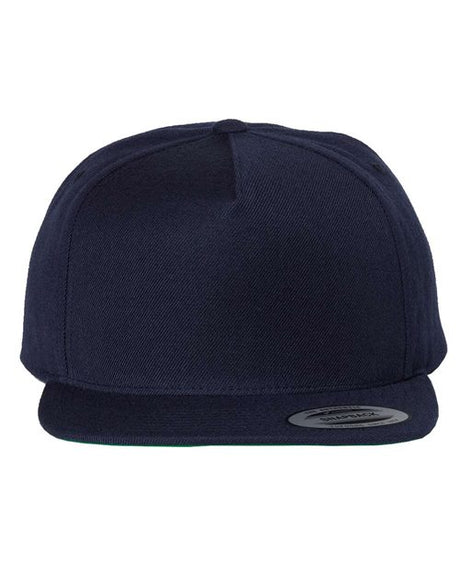 Premium Five-Panel Snapback Cap-AKD Ink