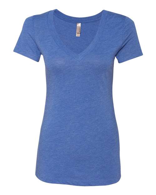 Women’s Triblend Deep V-Neck T-Shirt