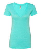 Women’s Triblend Deep V-Neck T-Shirt