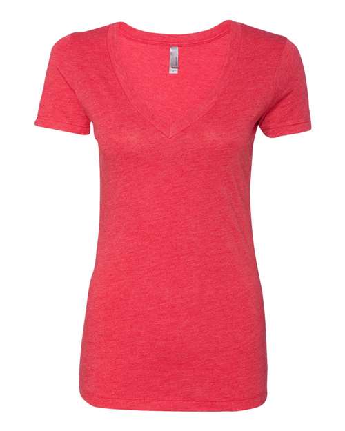 Women’s Triblend Deep V-Neck T-Shirt