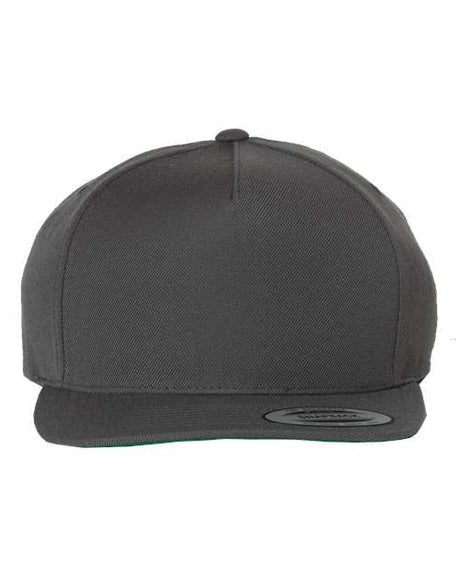 Premium Five-Panel Snapback Cap-AKD Ink