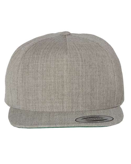 Premium Five-Panel Snapback Cap-AKD Ink