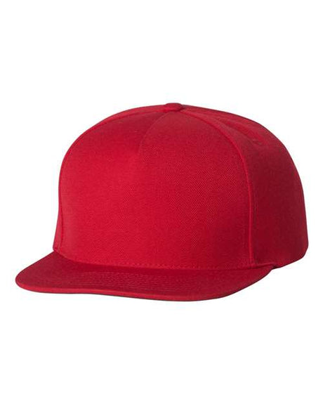 Premium Five-Panel Snapback Cap-AKD Ink