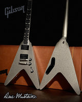 Dave Mustaine Gibson Flying V EXP Silver Metallic Mini Guitar Model
