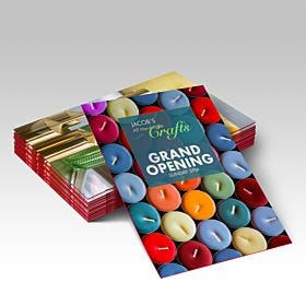 Painted Edge Announcement Cards printed by AKD Ink