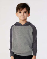 Toddler Special Blend Hooded Raglan Sweatshirt - AKD Ink