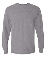 Unisex DryBlend® 50/50 Long Sleeve T-Shirt-AKD Ink