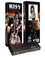 Officially Licensed KISS® SET of 3 Miniature Guitar Models - AXE - ICEMAN - LOGO ICEMAN