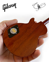 Billy F Gibbons AUTOGRAPHED "Pinstripe" Gibson Les Paul Goldtop Mini Guitar Model