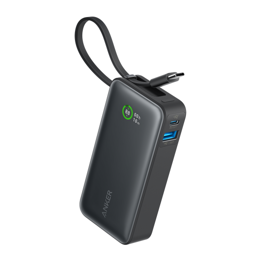 Anker Nano Power Bank (30W, Built-In USB-C Cable) - AKD Ink